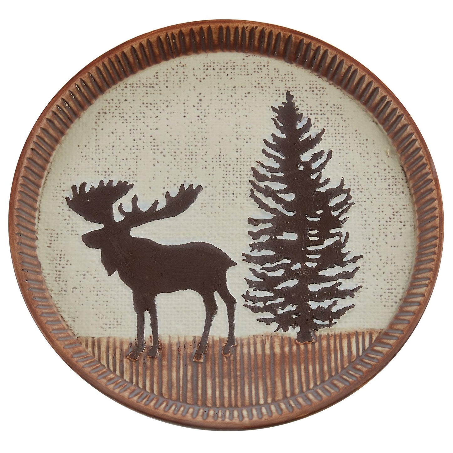 Forest Trails—Moose Salad Plates (Set&nbsp;of&nbsp;4) - Wild Wings
