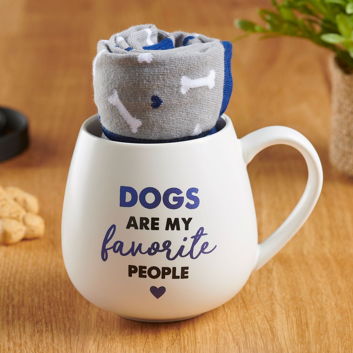 Dogs Are My Favorite People Mug and Sock Gift Set - Wild Wings