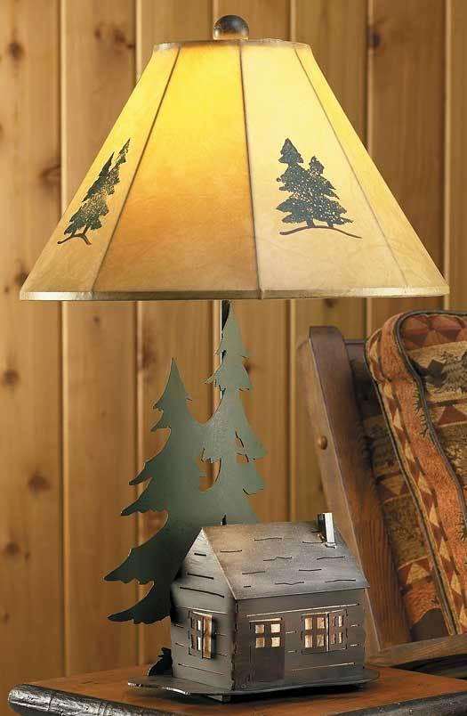 Cabin Pines Table Lamp - Wild Wings