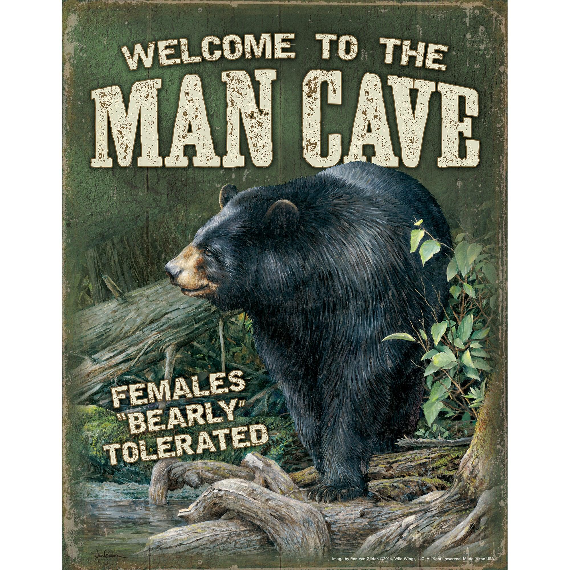 Welcome outlets Sign (Man/Woman Cave Sign)