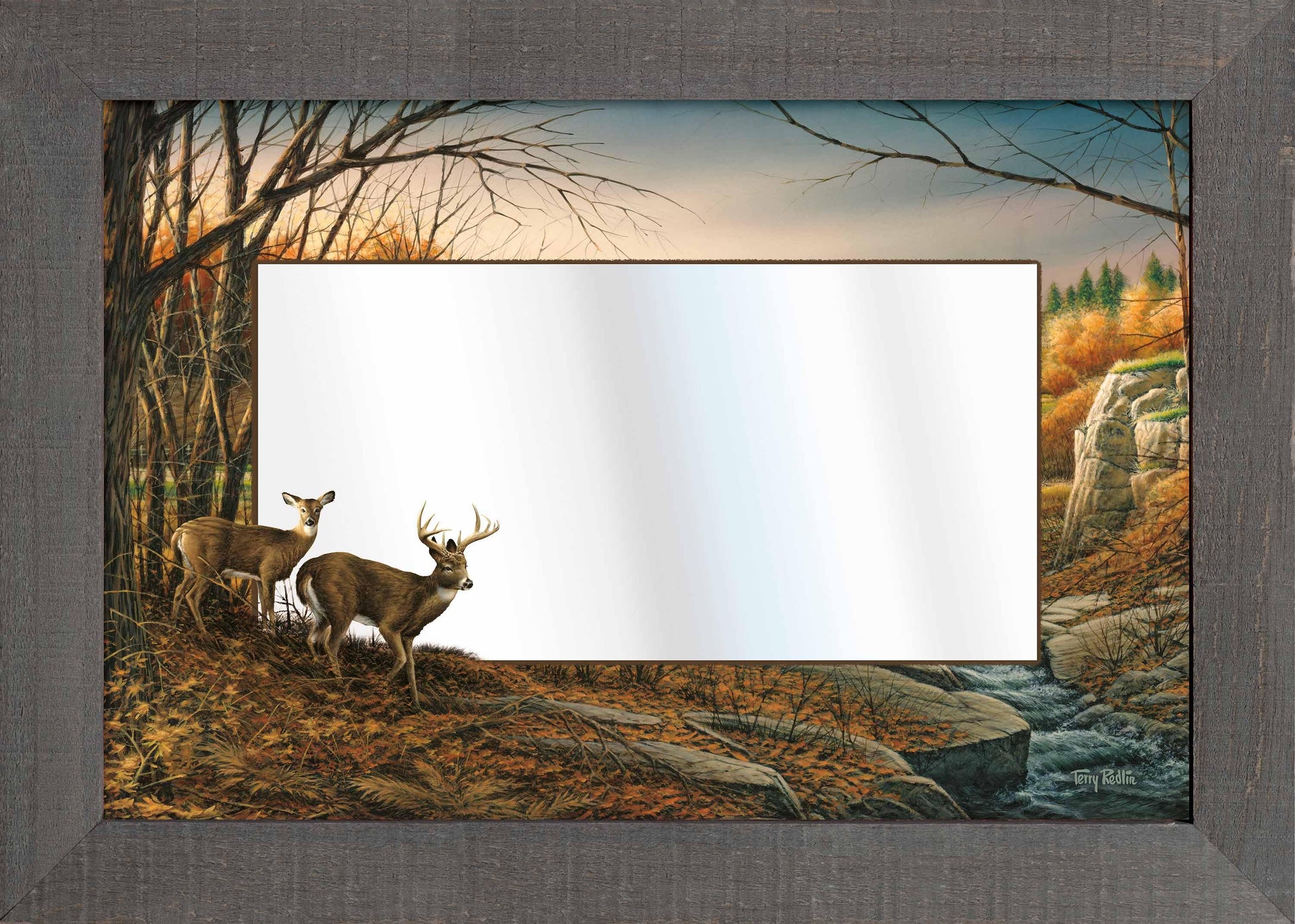 Indian Summer Large Decorative Mirror - Wild Wings