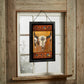 Big Medicine - Bison Skull Stained Glass Art - Wild Wings