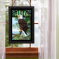 Welcome Bald Eagle Stained Glass Art - Wild Wings