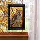 Great Horned Owl Stained Glass Art - Wild Wings