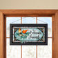 Welcome Friends Stained Glass Art - Wild Wings