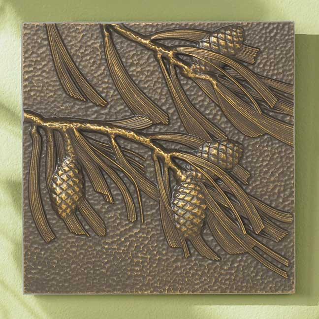 Bronze—Pinecone Wall Decor - Wild Wings