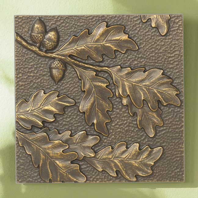Bronze—Oak Leaf Wall Decor - Wild Wings