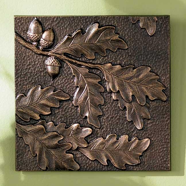 Copper—Oak Leaf Wall Decor - Wild Wings