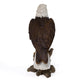 Regal Perched Eagle Sculpture - Wild Wings