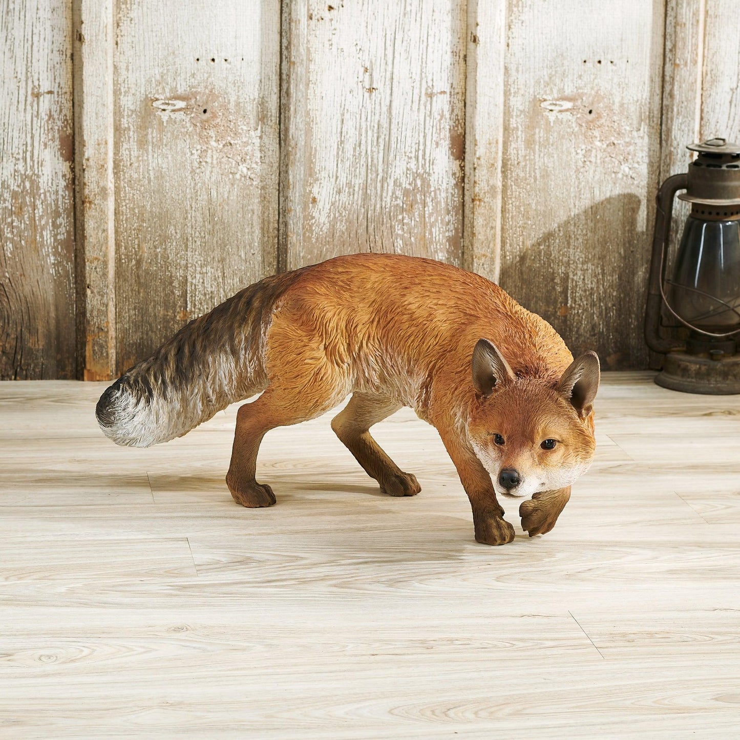 Prowling Fox Sculpture - Wild Wings