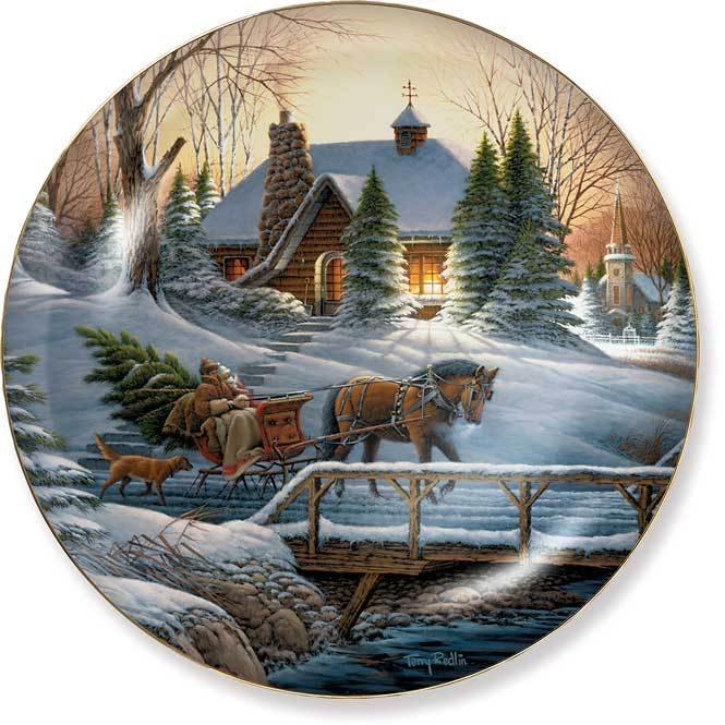 Heading Home Collector Plate - Wild Wings