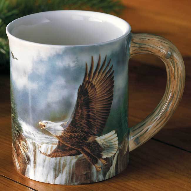 Bald Eagle Sculpted Mug - Wild Wings
