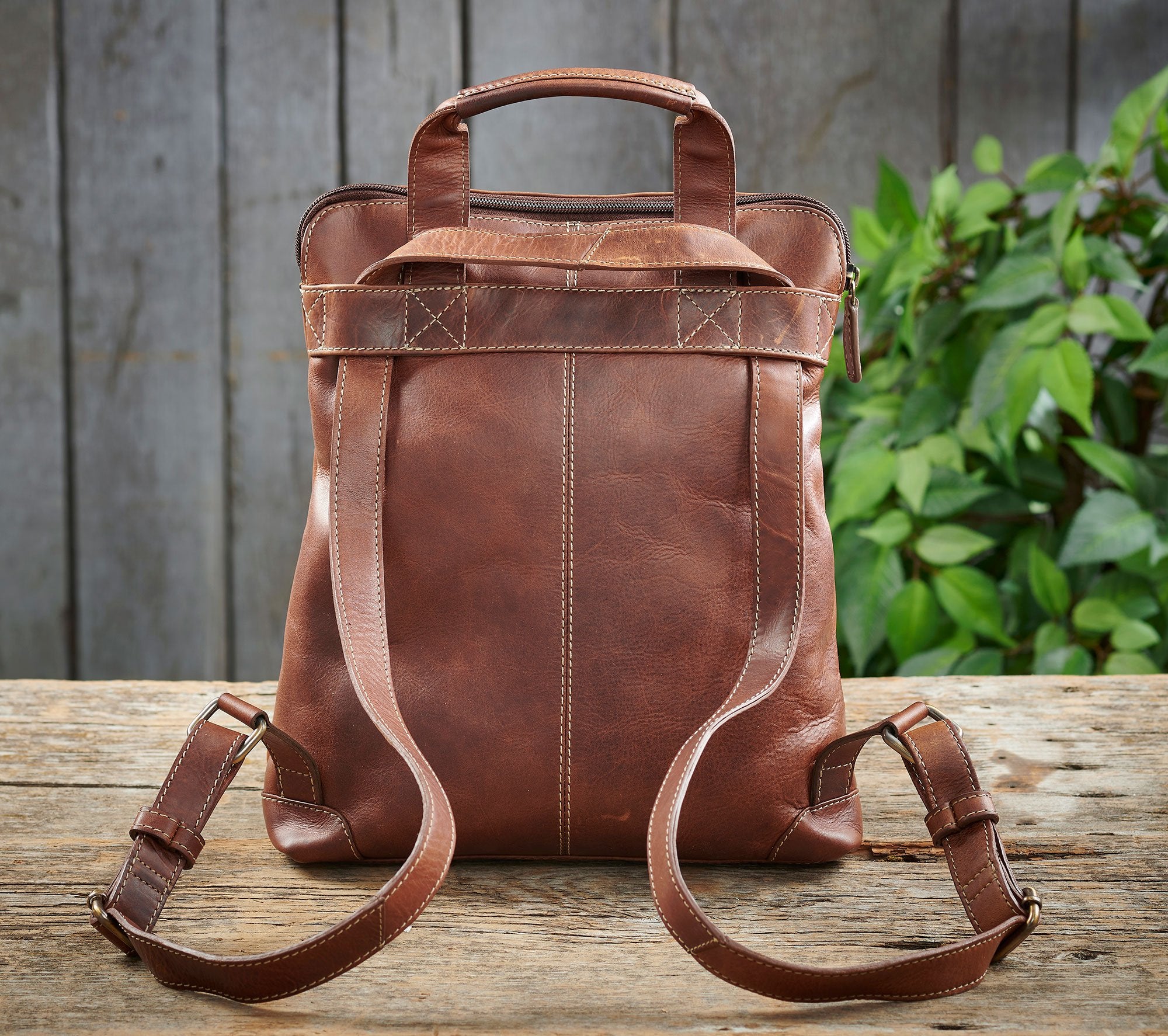 Wings hotsell leather backpack