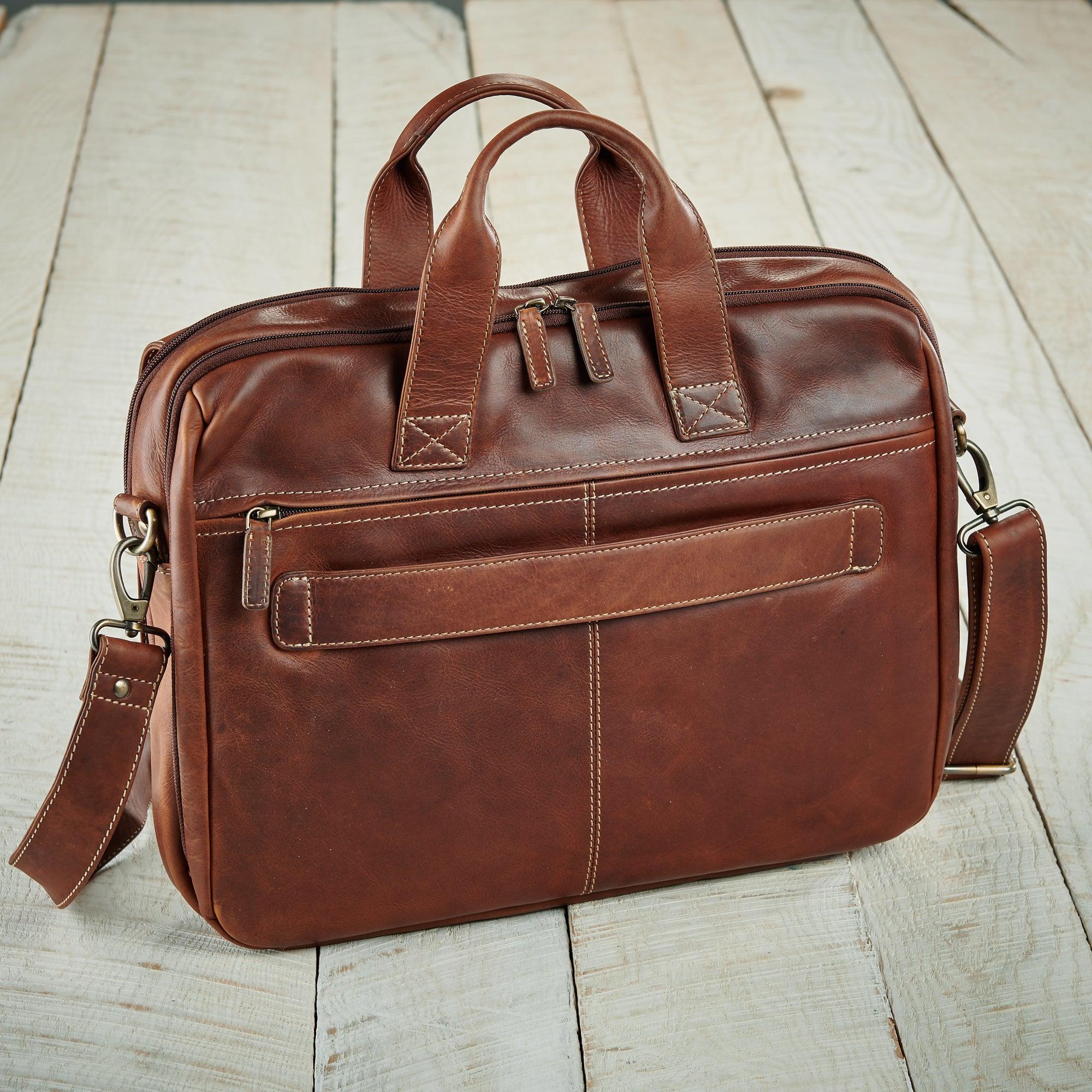 Rustic briefcase cheap