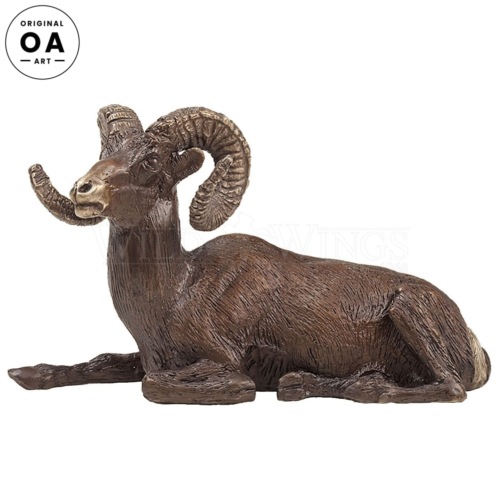 Ram Original Bronze Sculpture - Wild Wings