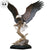 Touchdown—Bald Eagle Original Bronze Sculpture - Wild Wings