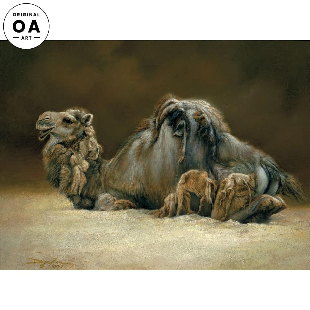 Bad Hair Day—Camel Original Oil Painting - Wild Wings