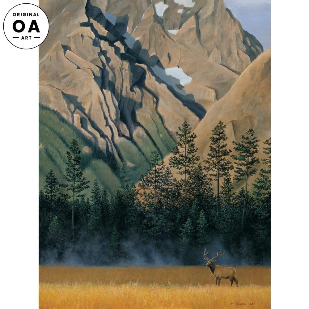 Grand Teton Morning Original Acrylic Painting - Wild Wings
