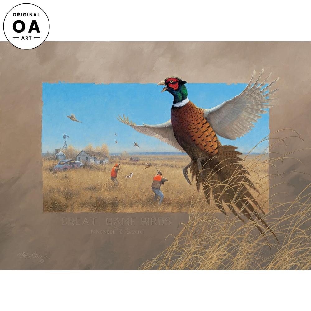 Great Gamebirds—Pheasant Original Oil Painting - Wild Wings