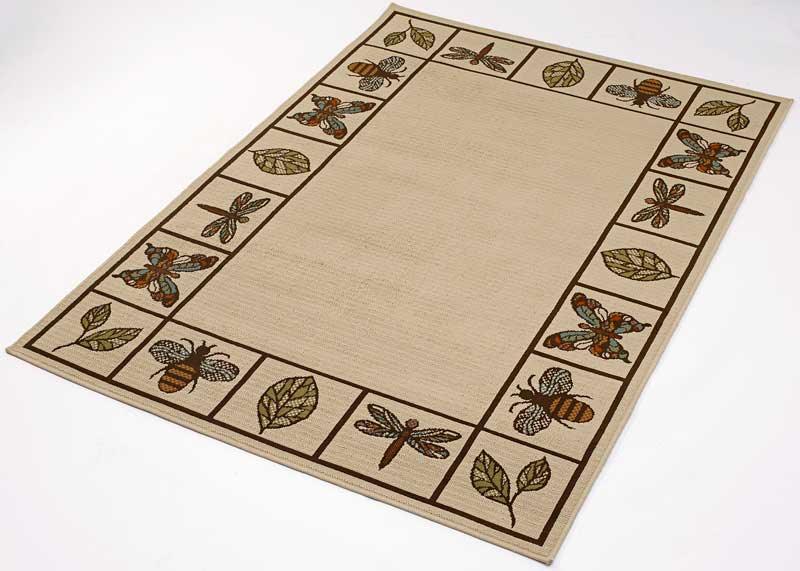Butterfly & Dragonfly Area Rug - Wild Wings