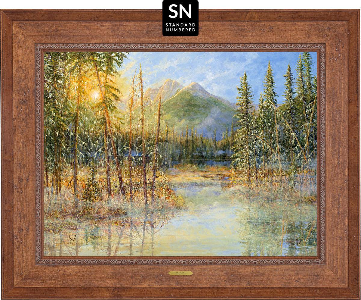 Sun Touched; Standard Numbered Edition (SN) Master Artisan Canvas - Wild Wings