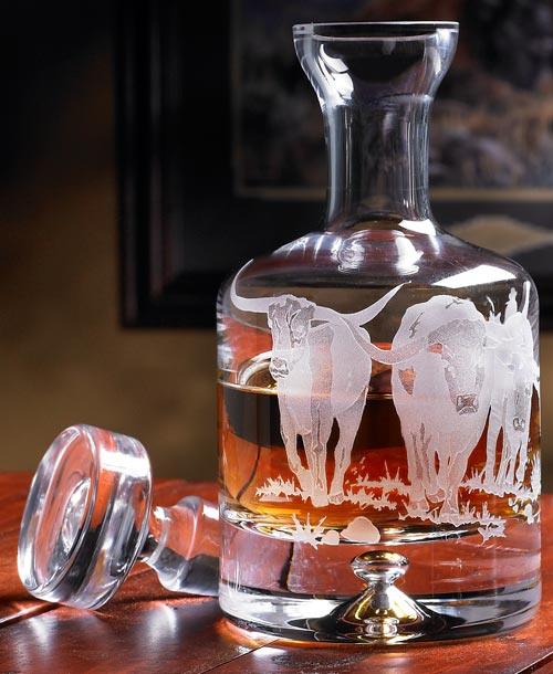 Longhorn Stampede Glassware Collection - Wild Wings