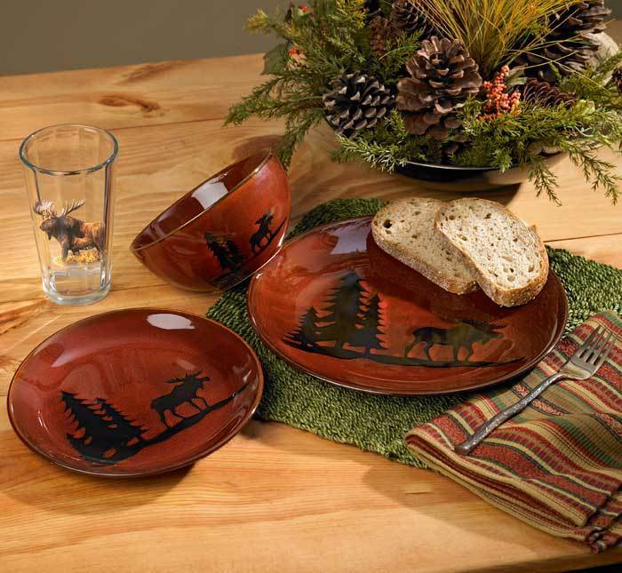 Moose Dinnerware Collection - Wild Wings