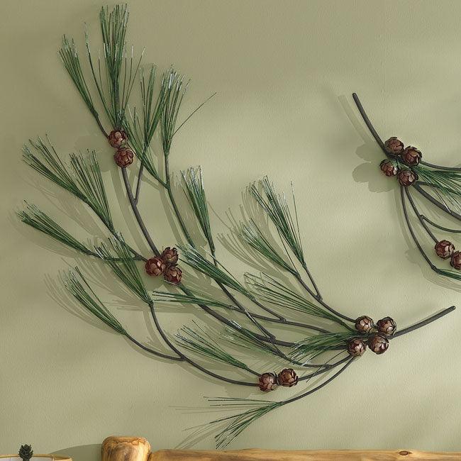 Pinecone Swag—Left Facing Wall Decor - Wild Wings