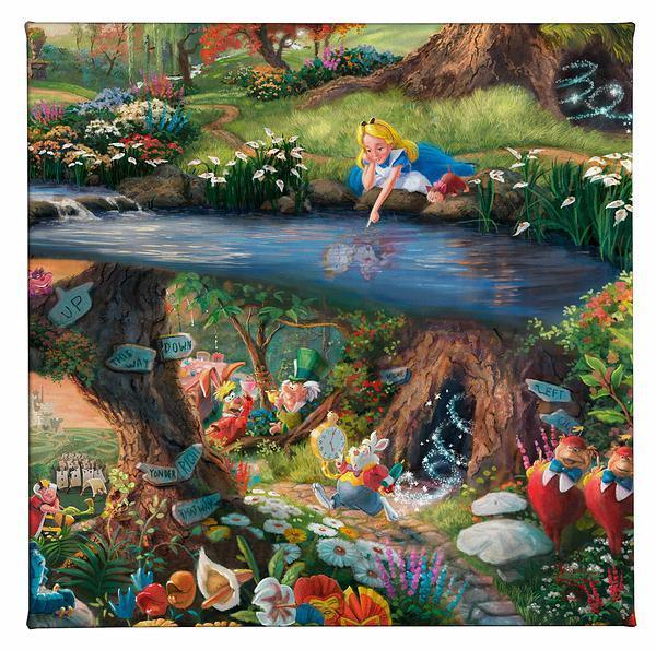 Alice in Wonderland Gallery Wrapped Canvas - Wild Wings