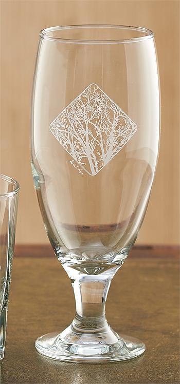 Among the Trees Pilsner Glasses - Wild Wings