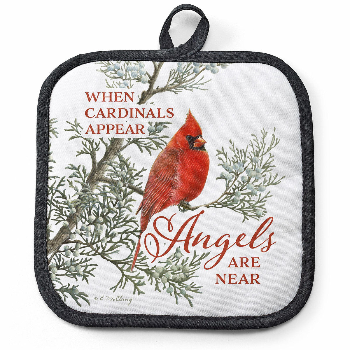 Angels are Near Pot Holder - Wild Wings