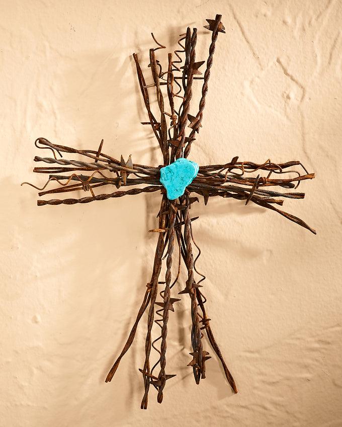 Barbed Wire Cross Wall Decor Collection - Wild Wings