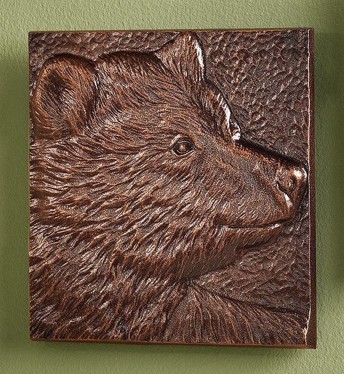 Antique Copper—Bear Wall Decor - Wild Wings