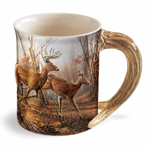 Rustic Sculpted Mugs - Nature & Wildlife Coffee Mugs - Wild Wings