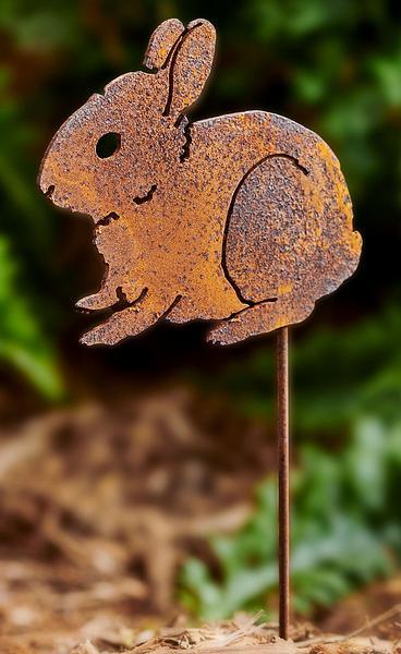 Baby Bunny Garden Stake - Wild Wings