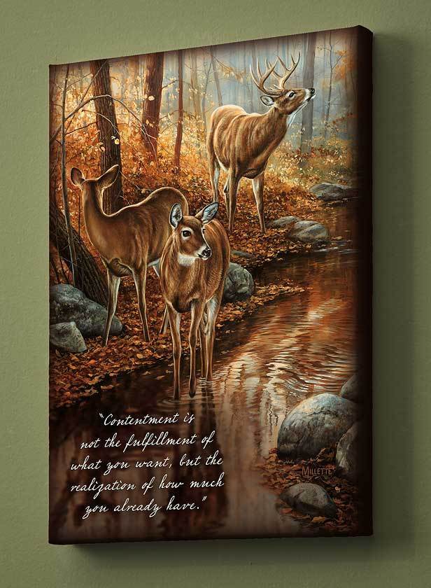 Backwater Passage—Deer Art Collection - Wild Wings