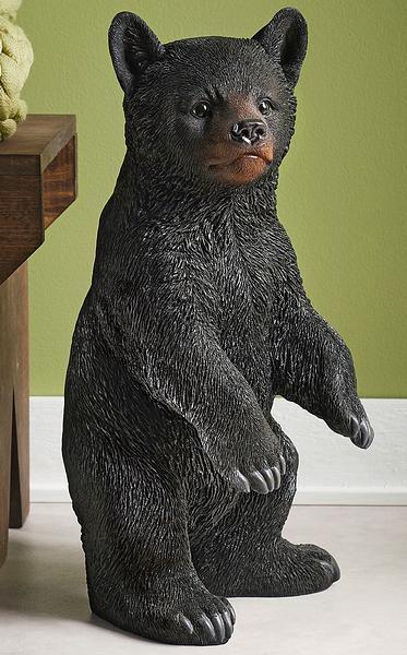 Standing Bear Cub Sculpture - Wild Wings