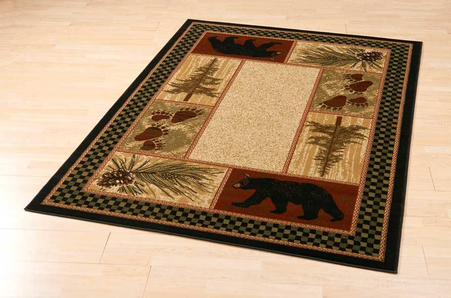 Bear Forest Area Rug - Wild Wings