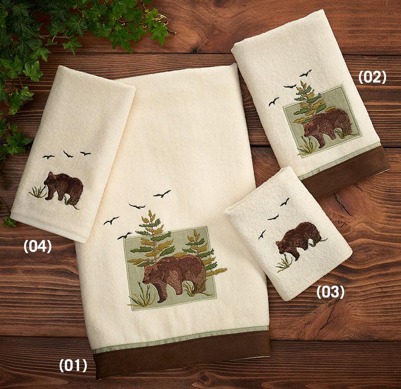 Bear Lodge Towel Collection - Wild Wings