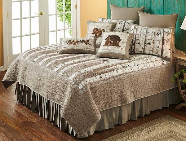 Birch Forest Bedding Set (King) - Wild Wings