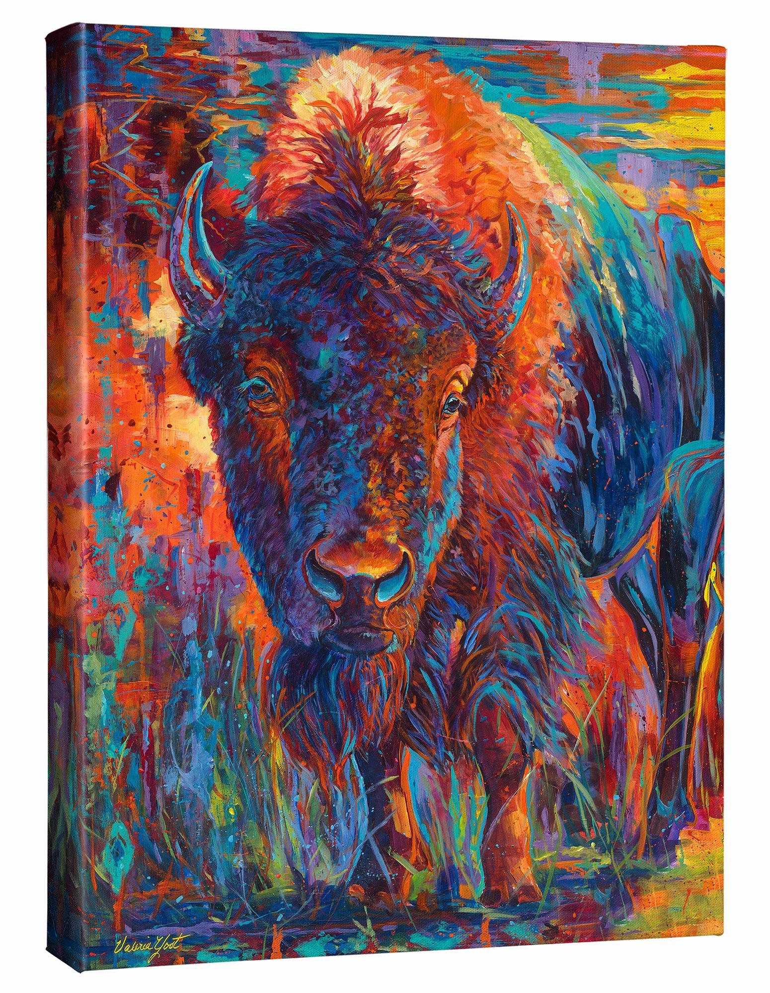 Bison Gallery Wrapped Canvas – Wild Wings