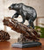 Black Bear Bronze Sculpture - Wild Wings