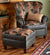 Brentwood Chair & Ottoman - Wild Wings