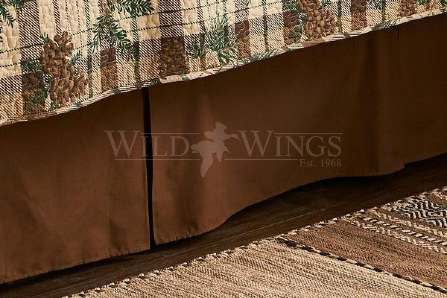 Brown Bedskirt (Queen) - Wild Wings