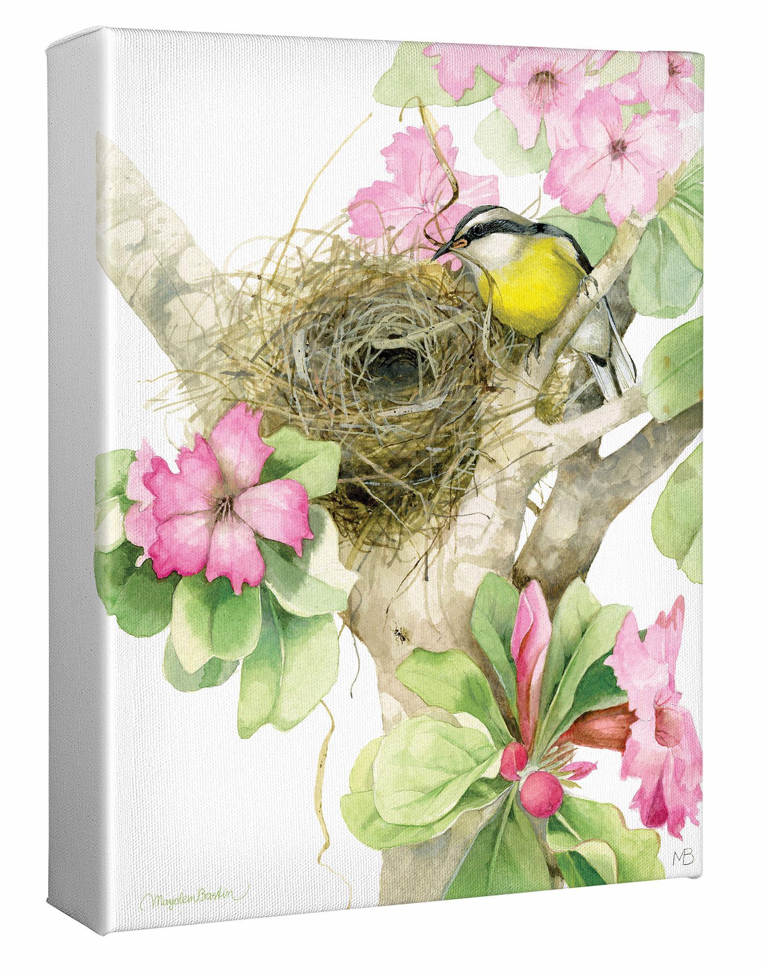 Building a Tropical Home Gallery Wrapped Canvas - Wild Wings