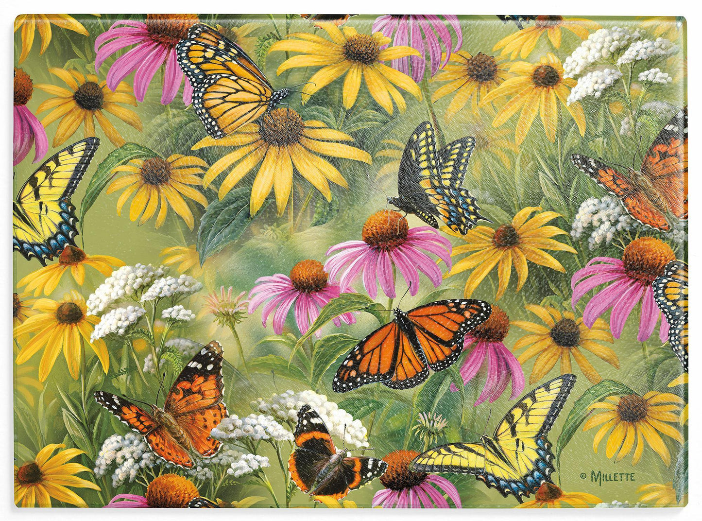 Butterfly Pattern Cutting Board - Wild Wings