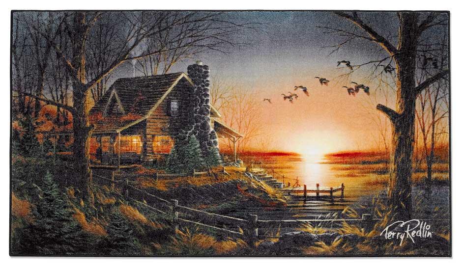 Cabin—Comforts of Home Entry Rug - Wild Wings