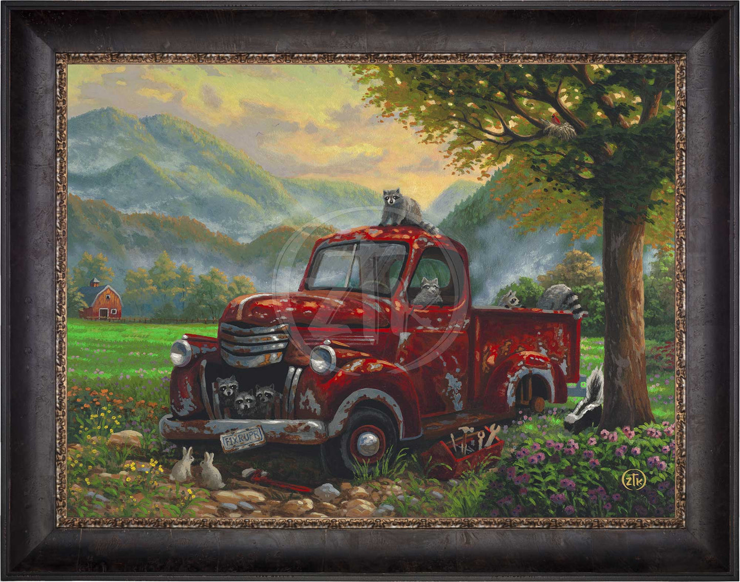 Mountain Mechanics - Limited Edition Canvas