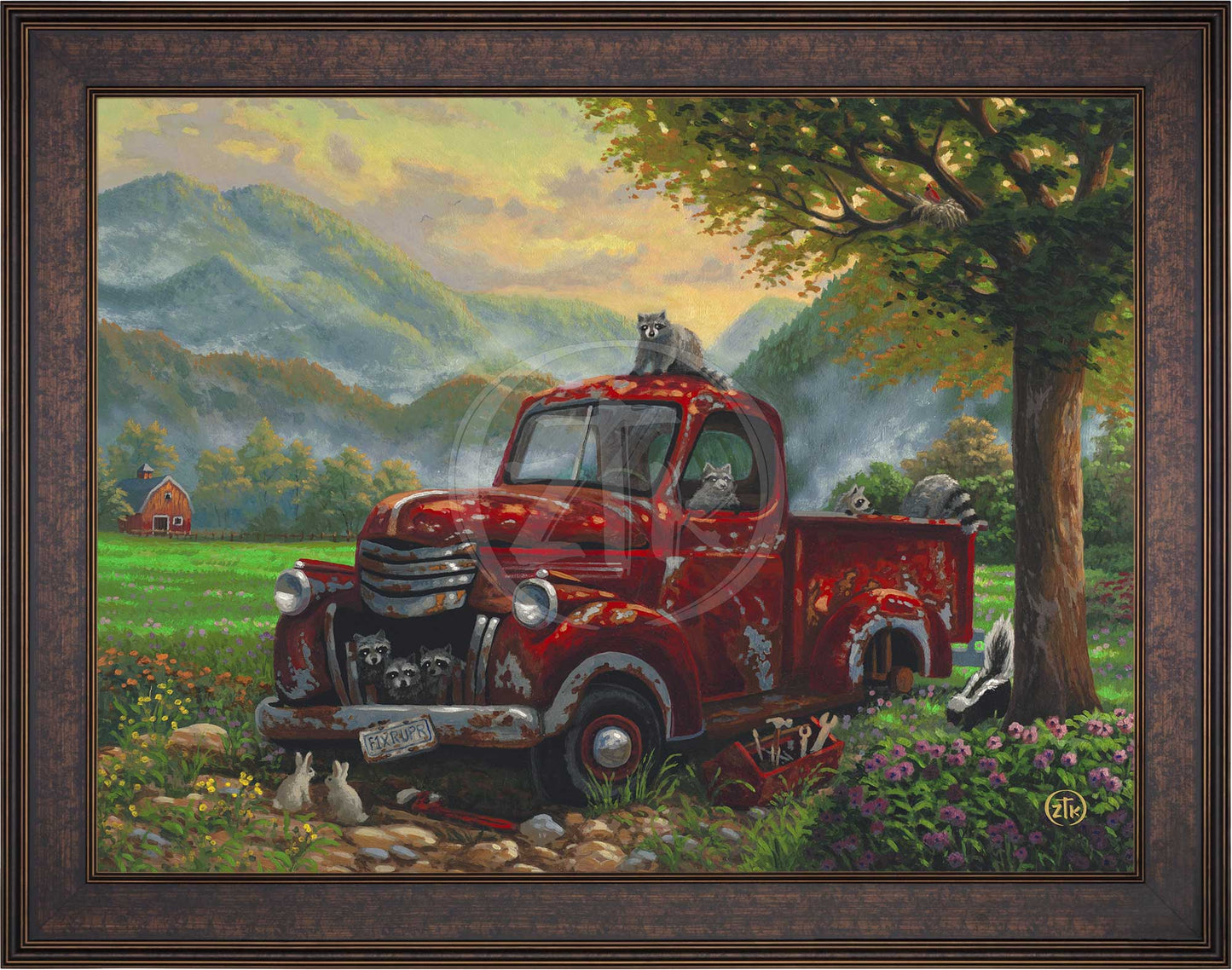 Mountain Mechanics - Limited Edition Canvas