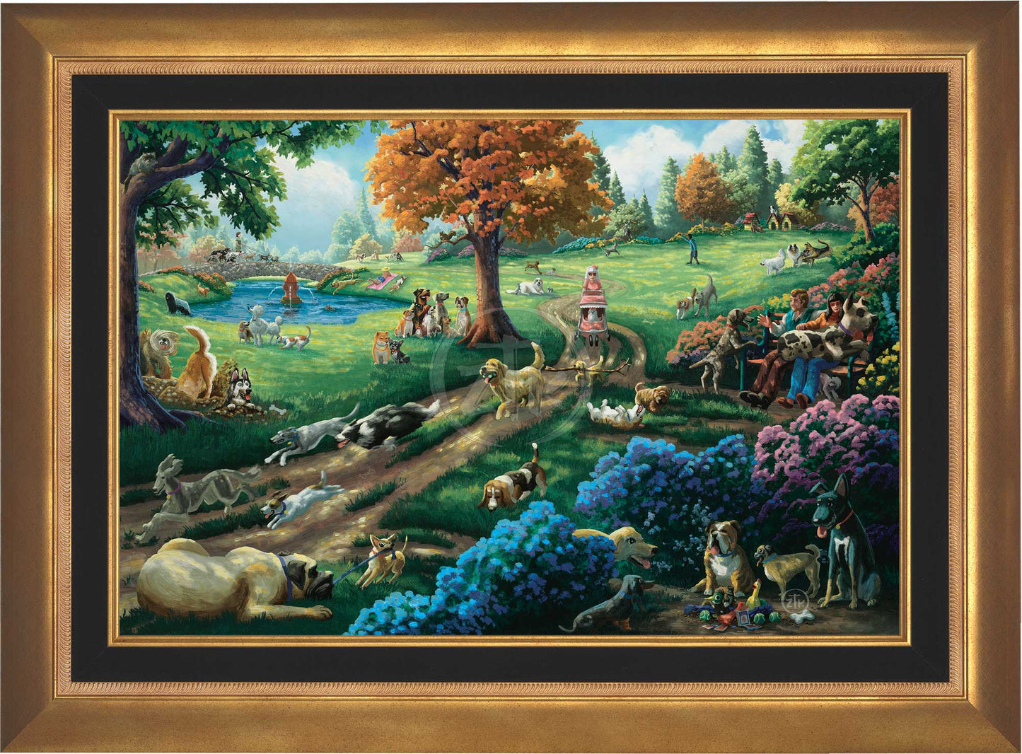 Poe's Park - Limited Edition Canvas